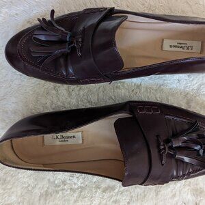 LK Bennett tassel loafers